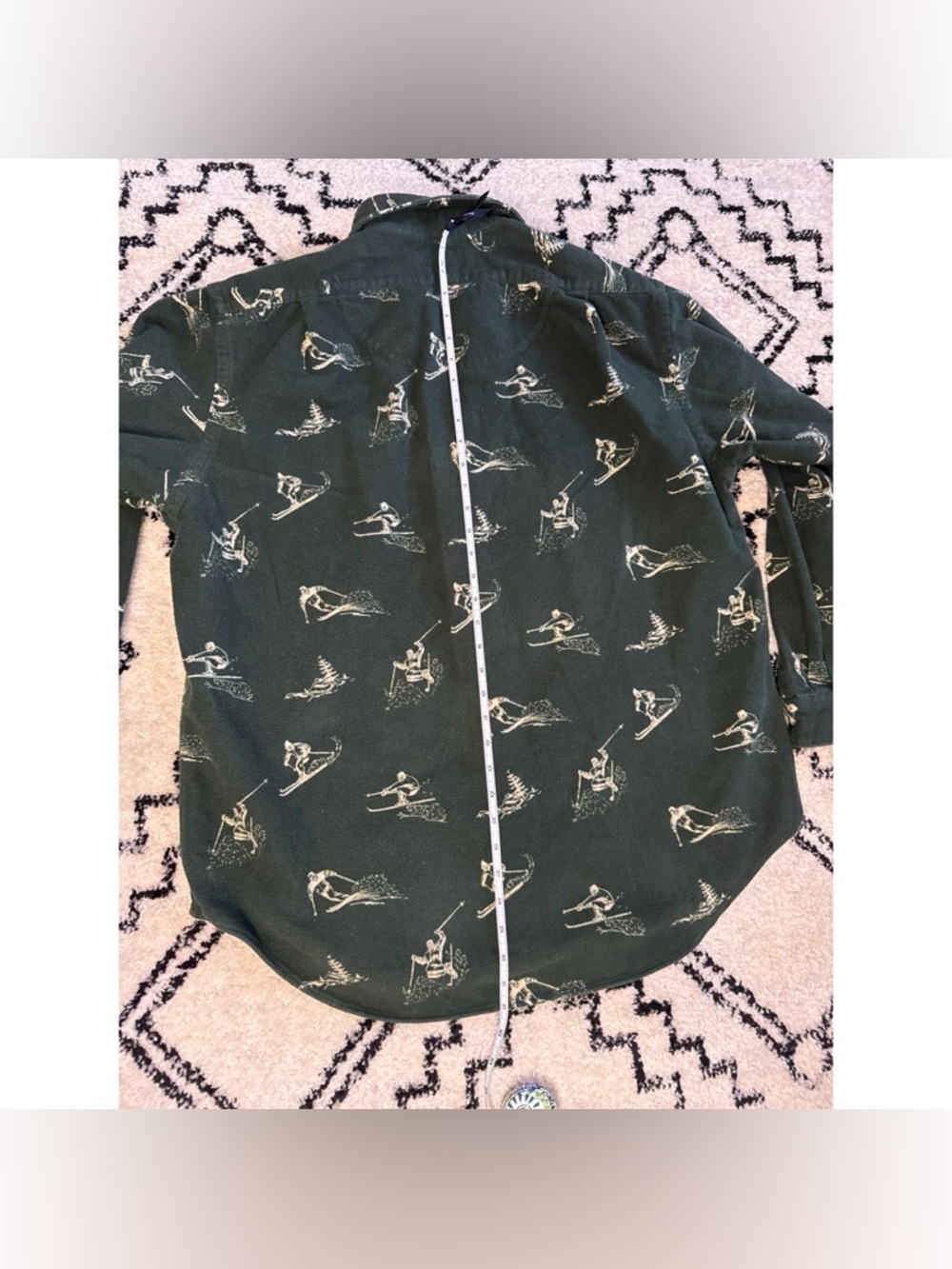 Vintage 90’s Polo Ralph Lauren Marlowe Ski Button Up Flannel Size Large - Picture 6 of 6